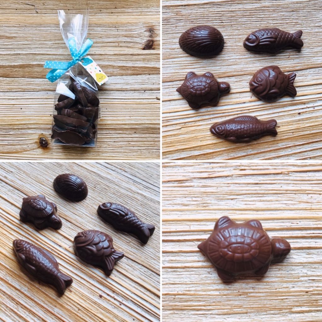 Les fritures au chocolat au lait